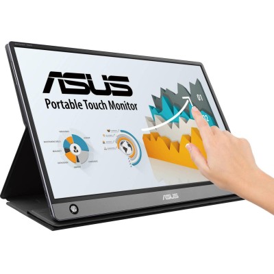 Купити Монитор LCD 15.6" Asus ZenScreen MB16AMT MicroHDMI, USB-C, MM, IPS, 1920x1080, 7800mAh, Touch Screen (90LM04S0-B01170)