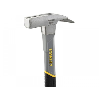 Молоток STANLEY 600г, для кровельщика, ручка стекловолокно, на бойке магнит (STHT0-51311)