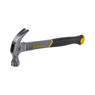 Молоток-гвоздодер STANLEY 450г, рукоятка из стекловолокна (STHT0-51309)