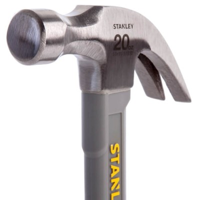 Молоток-гвоздодер STANLEY 560г, рукоятка из стекловолокна (STHT0-51310)