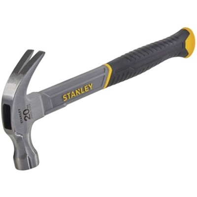 Молоток-гвоздодер STANLEY 560г, рукоятка из стекловолокна (STHT0-51310)