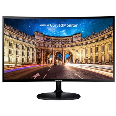 Монитор CURVED LED LCD Samsung 23.5" C24F390F FHD 4ms, D-Sub, HDMI, VA, Headphone, Black, 178/178 (LC24F390FHIXCI)