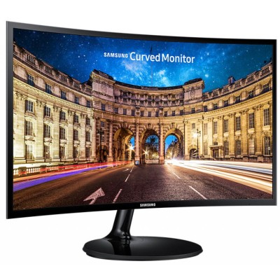 Монитор CURVED LED LCD Samsung 23.5" C24F390F FHD 4ms, D-Sub, HDMI, VA, Headphone, Black, 178/178 (LC24F390FHIXCI)