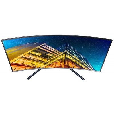 Монитор CURVED LED LCD Samsung 32" U32R590 UHD (4K) 4ms, DP, HDMI, VA, HP, Dark Blue Gray, 178/178 (LU32R590CWIXCI)