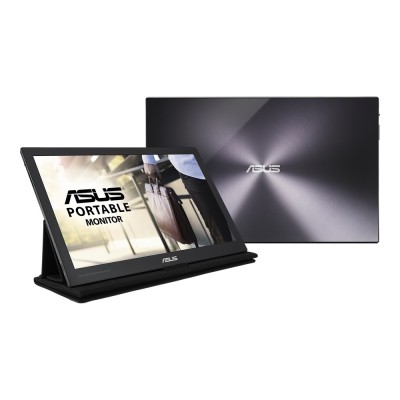 Монитор LCD 15.6" Asus MB169C+ USB Type-C, IPS, 1920x1080, 60Hz, 5ms, Flicker free, Low Blue Light (90LM0180-B01170)