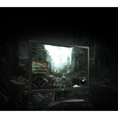 Купити Монитор LCD 23.6" LG 24GL600F-B, 2*HDMI, DP, TN, 144Hz, 1ms, FreeSync (24GL600F-B)