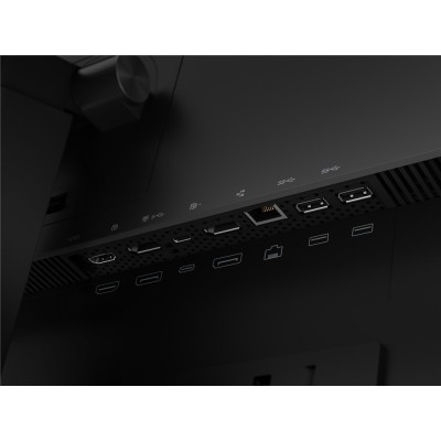 Монитор LCD 23.8" Lenovo ThinkVision P24h-20, HDMI, DP, DP-out, USB Type-C Gen1, USB-Hub, IPS, Pivot, 2560x1440, 60Hz, 6ms, 99% 