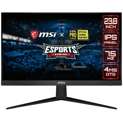 Купити Монитор LCD 23.8" MSI Optix G241V, HDMI, DP, IPS, 1920x1080, 75Hz, 4ms, FreeSync (OPTIX_G241V)