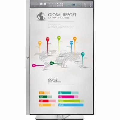 Монитор LCD 27" HP EliteDisplay E273q, D-Sub,HDMI,DP,USB-Hub,IPS, 2560x1440, 60Hz, 5ms (1FH52AA)