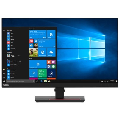 Купити Монитор LCD 27" Lenovo ThinkVision T27h-20, HDMI, DP, USB Type-C Gen1, USB3.1*4, IPS, Pivot, 2560x1440, 60Hz, 6ms, 99% sR