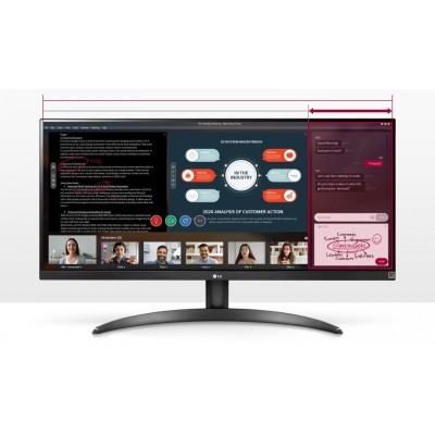 Монитор LCD 29" LG 29WP500-B 2xHDMI, Audio, IPS, 2560x1080, sRGB99%, FreeSync, HDR10 (29WP500-B)