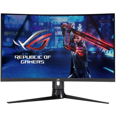 Монитор LCD 31.5" Asus ROG Strix XG32VC HDMI, DP, USB Type C/B, VA, 2560x1440, Curved,170Hz, 1ms, HDR400, 125% sRGB, FreeSync (9