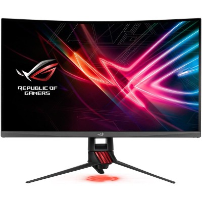 Монитор LCD 31.5" Asus XG32VQR 2xHDMI, DP, USB3.0, Audio, VA, 2560x1440, 144Hz, 4ms, 125%sRGB, CURVED, FreeSync, HDR400 (90LM03S