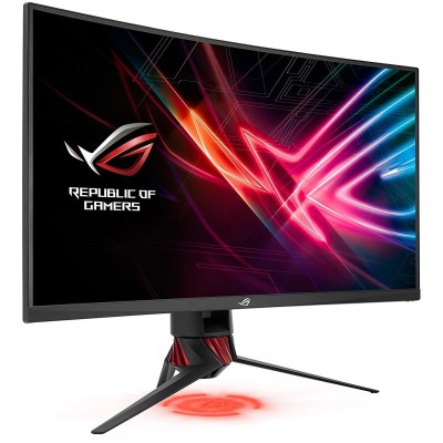Монитор LCD 31.5" Asus XG32VQR 2xHDMI, DP, USB3.0, Audio, VA, 2560x1440, 144Hz, 4ms, 125%sRGB, CURVED, FreeSync, HDR400 (90LM03S
