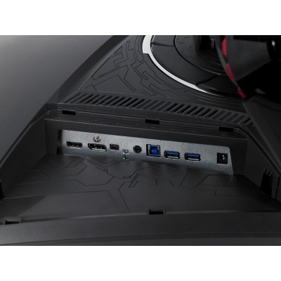 Монитор LCD 31.5" Asus XG32VQR 2xHDMI, DP, USB3.0, Audio, VA, 2560x1440, 144Hz, 4ms, 125%sRGB, CURVED, FreeSync, HDR400 (90LM03S
