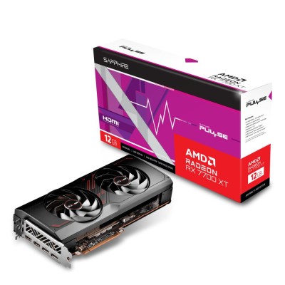 Відеокарта PCIE16 RX7700XT 12GB GDDR6 PULSE 11335-04-20G SAPPHIRE - 6