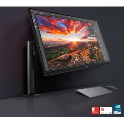 Купити Монитор LCD 31.5" LG 32UN880-B 2xHDMI, DP, USB-C, MM, IPS, Pivot, 3840x2160(4K) 95%DCI-P3, HDR10 (32UN880-B)