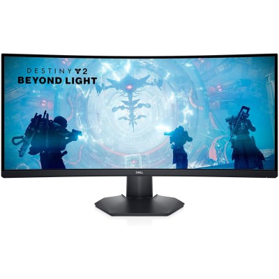 Купити Монитор LCD 34" DELL S3422DWG 2xHDMI, DP, USB, Audio, 3440x1440, 144Hz, 1ms, CURVED, HDR400, FreeSync (210-AZZE)