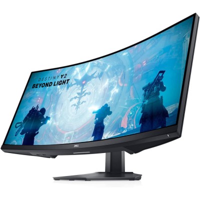 Купити Монитор LCD 34" DELL S3422DWG 2xHDMI, DP, USB, Audio, 3440x1440, 144Hz, 1ms, CURVED, HDR400, FreeSync (210-AZZE)