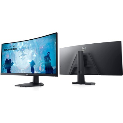 Купити Монитор LCD 34" DELL S3422DWG 2xHDMI, DP, USB, Audio, 3440x1440, 144Hz, 1ms, CURVED, HDR400, FreeSync (210-AZZE)