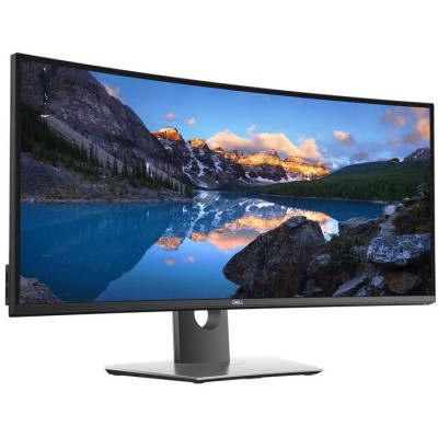 Монитор LCD 34" DELL U3419W HDMI, DP, USB-C, USB3.0, MM, IPS, 3440x1440, 99%sRGB, CURVED (210-AQVQ)