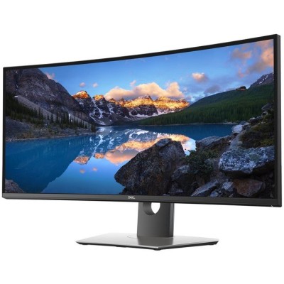 Монитор LCD 34" DELL U3419W HDMI, DP, USB-C, USB3.0, MM, IPS, 3440x1440, 99%sRGB, CURVED (210-AQVQ)