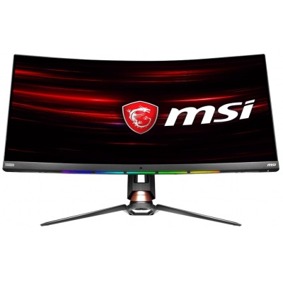Монитор LCD 34" MSI Optix MPG341CQR, 2xHDMI, DP, 3xUSB 3.1, USB C, VA, 3440x1440, CURVED, 144Hz, 1ms, sRGB 105%, AdaptiveSync (O