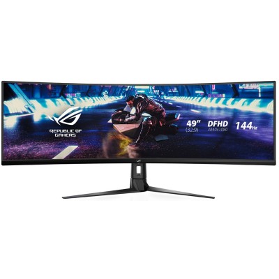 Монитор LCD 49" Asus ROG Strix XG49VQ 2xHDMI, DP, MM, USB, VA, 3840x1080, 32:9, 144Hz, 4ms, CURVED, FreeSync (90LM04H0-B01170)