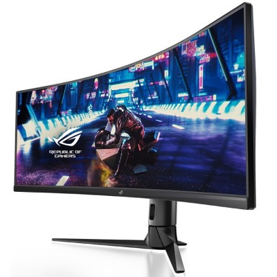 Монитор LCD 49" Asus ROG Strix XG49VQ 2xHDMI, DP, MM, USB, VA, 3840x1080, 32:9, 144Hz, 4ms, CURVED, FreeSync (90LM04H0-B01170)