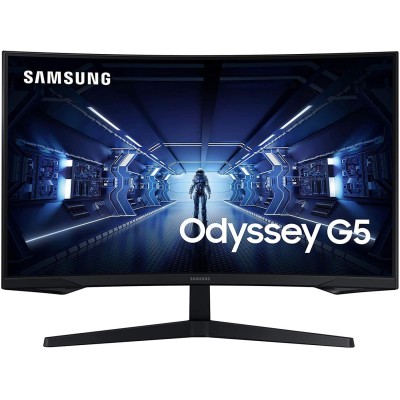 Монитор LCD Samsung 31.5" Odyssey G5 LC32G55T, DP, 2*HDMI, VA, 2560x1440, CURVED, 1ms, 144Hz, FreeSync (LC32G55TQWIXCI)