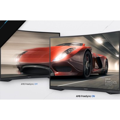 Монитор LCD Samsung 31.5" Odyssey G5 LC32G55T, DP, 2*HDMI, VA, 2560x1440, CURVED, 1ms, 144Hz, FreeSync (LC32G55TQWIXCI)