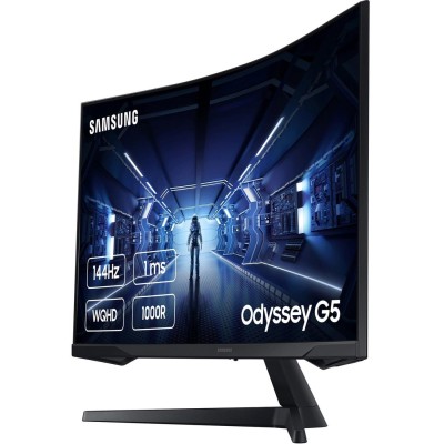 Монитор LCD Samsung 31.5" Odyssey G5 LC32G55T, DP, 2*HDMI, VA, 2560x1440, CURVED, 1ms, 144Hz, FreeSync (LC32G55TQWIXCI)
