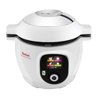 Купити Мультиварка-скороварка Tefal Cook4Me /, 1600Вт, чаша-6л, электронное управл., пластик, белый (CY851130)