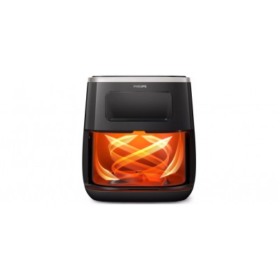Купити Мультипечь Philips Airfryer 3000 Series Xl, 1700Вт, чаша-5.6л, сенсорное управл., пластик, черный (HD9257/80)