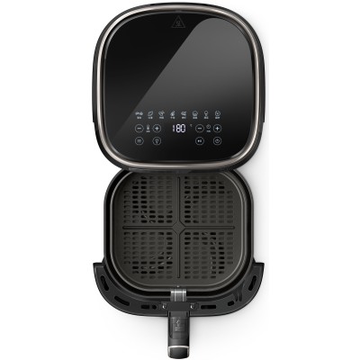 Мультипечь Philips Airfryer 3000 Series Xl, 1700Вт, чаша-5.6л, сенсорное управл., пластик, черный (HD9257/80)