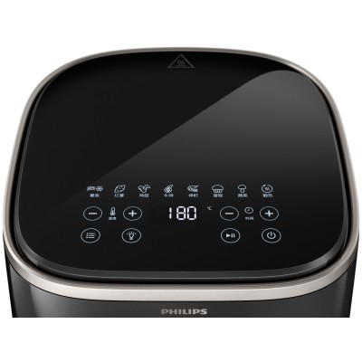 Мультипечь Philips Airfryer 3000 Series Xl, 1700Вт, чаша-5.6л, сенсорное управл., пластик, черный (HD9257/80)