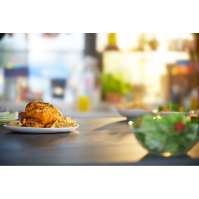 Купити Мультипечь PHILIPS Airfryer XXL, 2225Вт, чаша-1,4л, сенсорное, пластик, черный (HD9650/90)