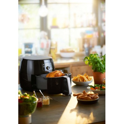 Купити Мультипечь PHILIPS Airfryer XXL, 2225Вт, чаша-1,4л, сенсорное, пластик, черный (HD9650/90)