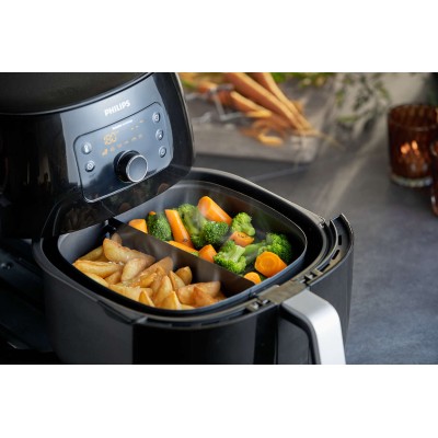 Купити Мультипечь PHILIPS Airfryer XXL, 2225Вт, чаша-1,4л, сенсорное, пластик, черный (HD9650/90)
