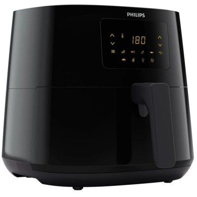 Мультипечь PHILIPS Ovi Essential XL, 2000Вт, чаша-6,2л, сенсорное, пластик, черный (HD9270/90)