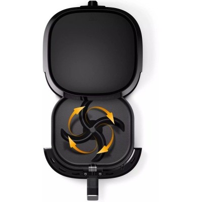 Мультипечь PHILIPS Ovi Essential XL, 2000Вт, чаша-6,2л, сенсорное, пластик, черный (HD9270/90)