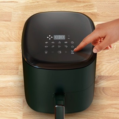 Мультипечь Tefal Eas yFry Max, 1500Вт, чаша-5л, сенсорное управл., 10 программ, пластик, темно-зеленый (EY245310)