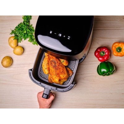 Мультипечь Tefal Eas yFry Max, 1500Вт, чаша-5л, сенсорное управл., 10 программ, пластик, темно-зеленый (EY245310)