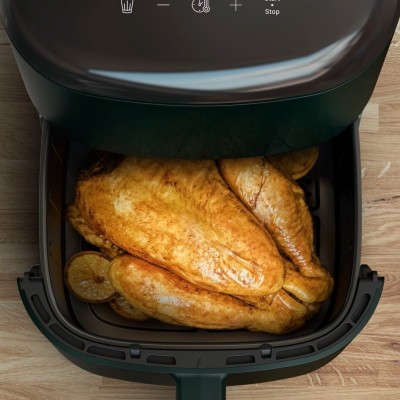 Мультипечь Tefal Eas yFry Max, 1500Вт, чаша-5л, сенсорное управл., 10 программ, пластик, темно-зеленый (EY245310)