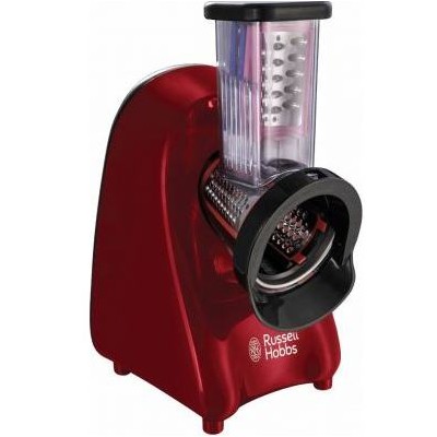 Мультирезка Russell Hobbs Desire Slice&Go, 200Вт, 3 насадки, корпус-пластик, крассный (22280-56)