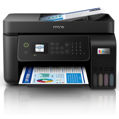МФУ ink color A4 Epson EcoTank L5290 33_15 ppm Fax ADF USB Ethernet Wi-Fi 4 inks (C11CJ65407)