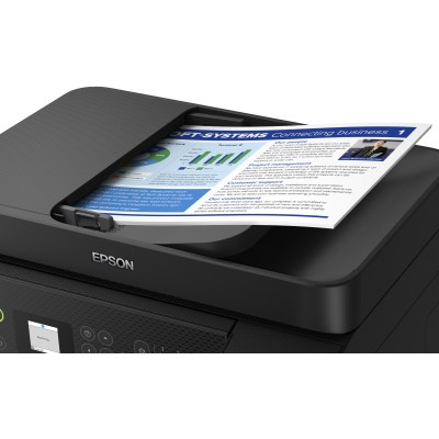 МФУ ink color A4 Epson EcoTank L5290 33_15 ppm Fax ADF USB Ethernet Wi-Fi 4 inks (C11CJ65407)