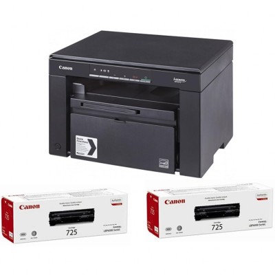 МФУ А4 ч/б Canon i-SENSYS MF3010 (бандл с 2-мя картриджами) (5252B034)