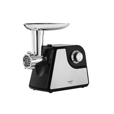 Мясорубка Ardesto, 1700Вт, 1.6кг/мин, 2 решетки, насадка для колбас, кеббе, томатов, пластик/металл, черно-серебристый (MGL-1790