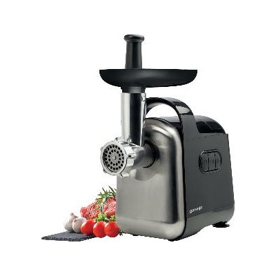Мясорубка Gorenje, 1800Вт, 1.6кг/мин, 2 решетки, пластик/металл, черный (MG1800BK)